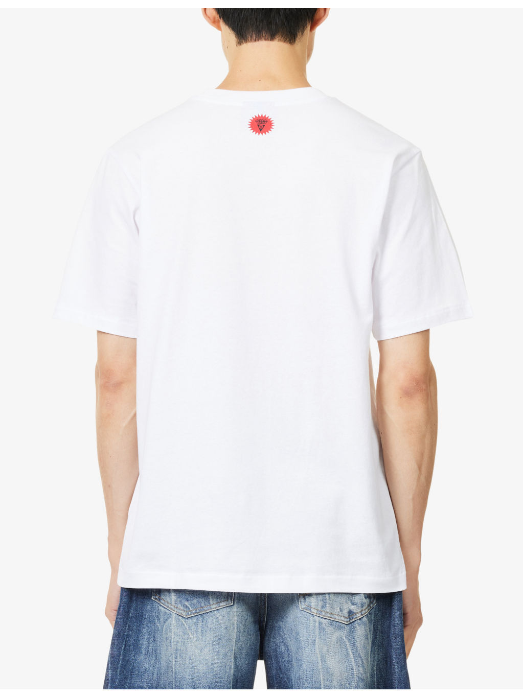 Sticker Relaxed-Fit Cotton-Jersey T-Shirt - 4