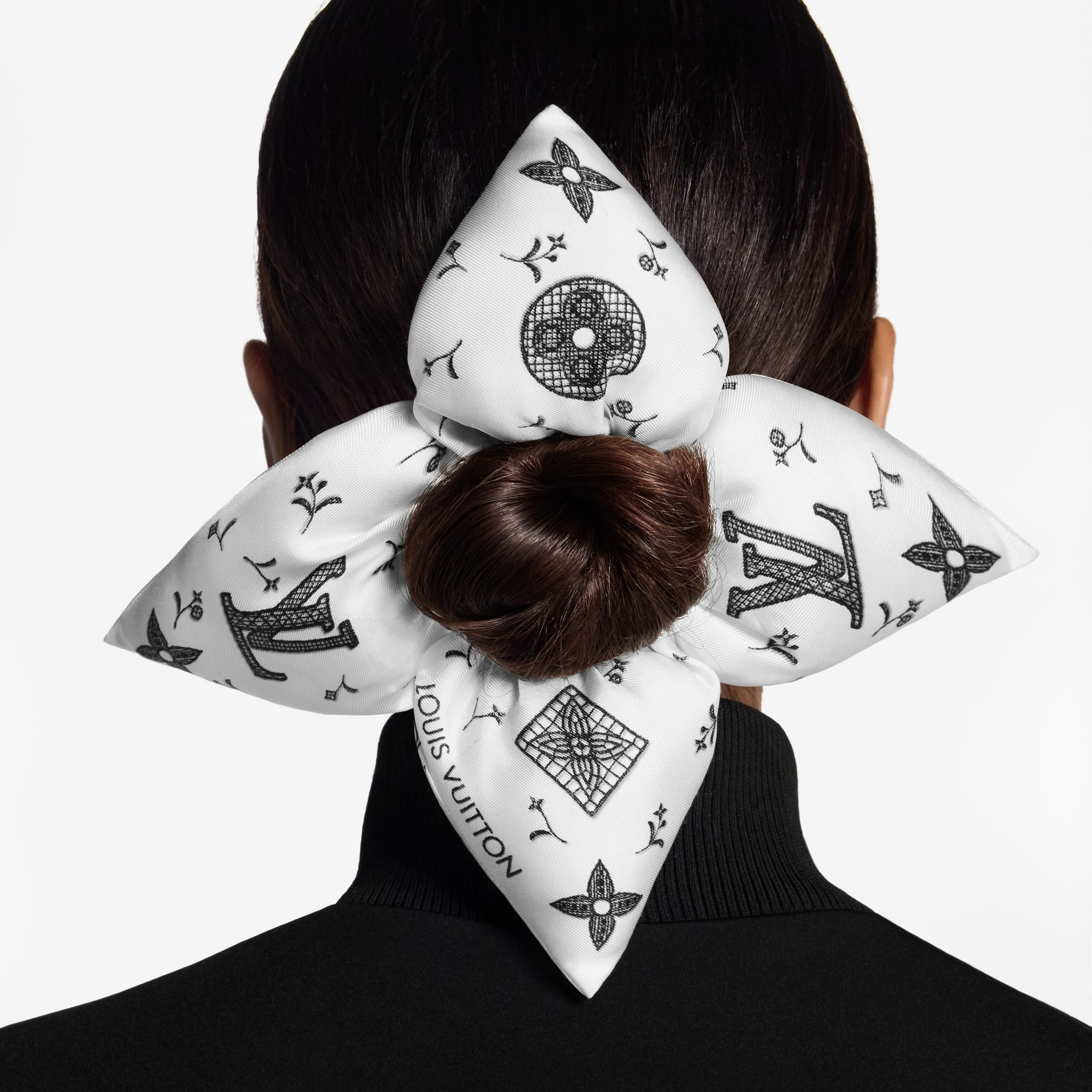 Fleur Pique Scrunchy - 4