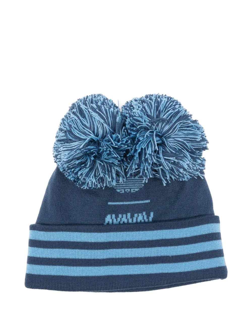 x Avavav pom pom-detail ribbed beanie hat - 1
