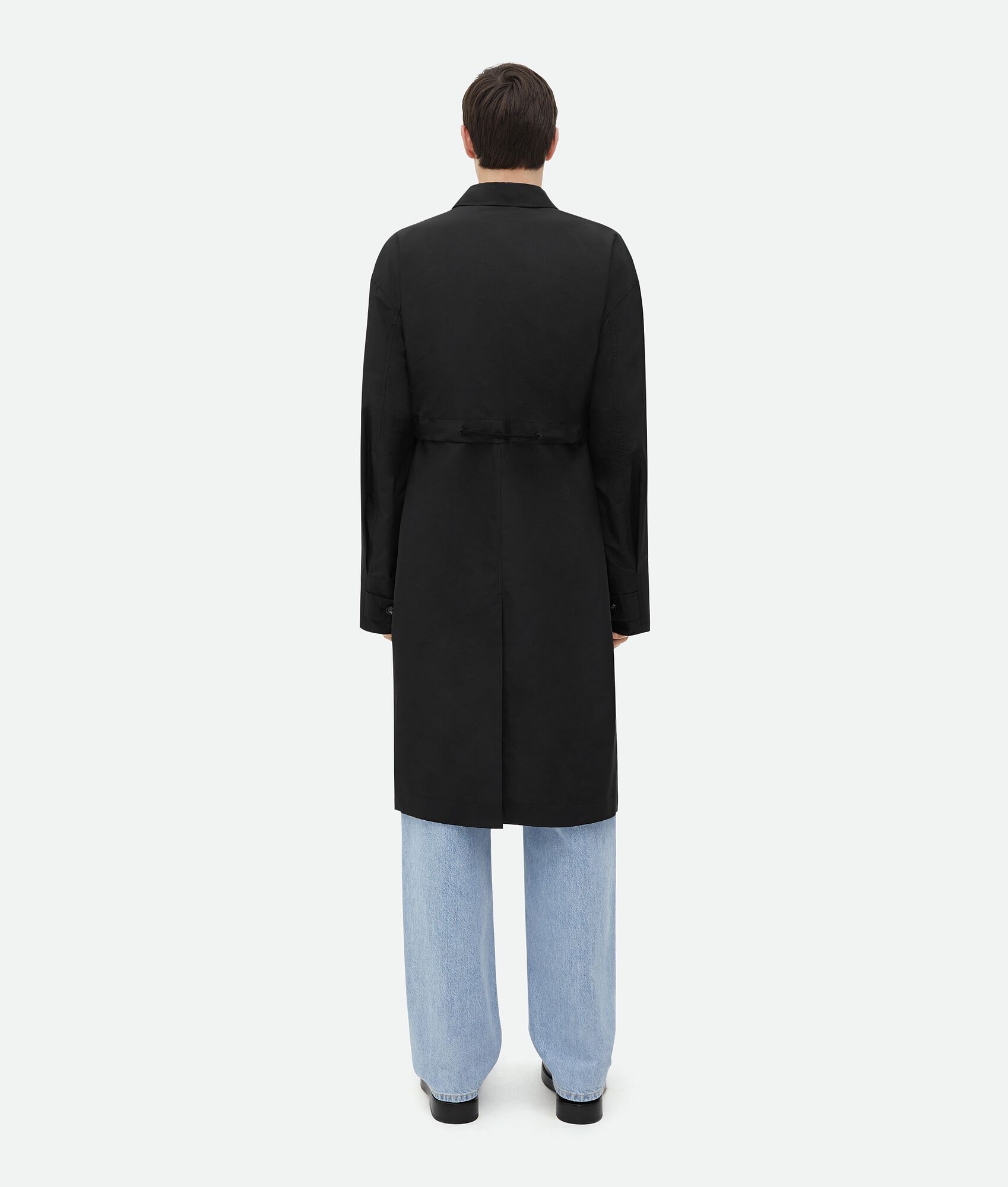 Technical Nylon Packable Trench Coat - 3