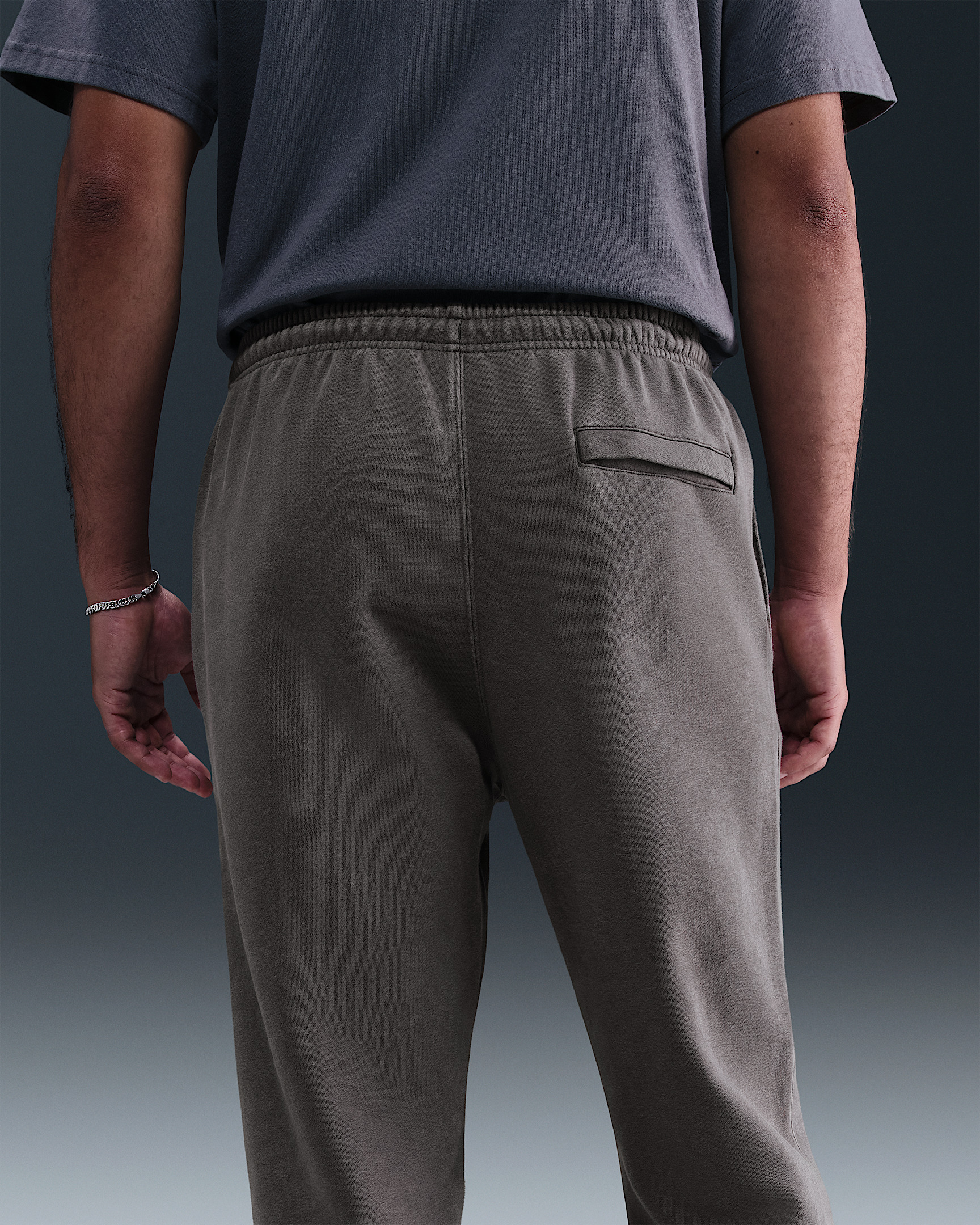 Nike Sportswear Club Men's Washed Cuffed Fleece Pants - 3