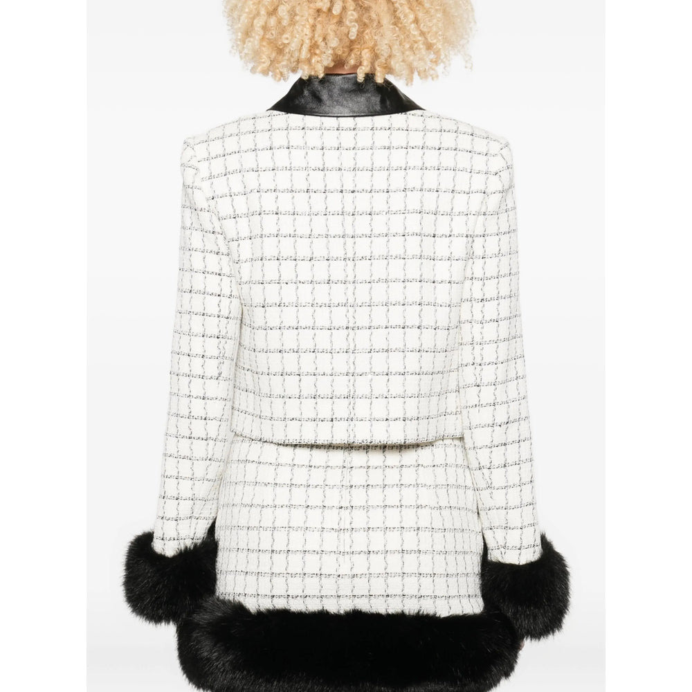Self-Portrait Neutrals Jackets - Tweed Jackets Women - 3