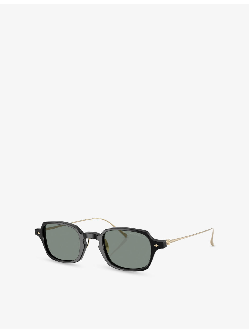 AR8227T Rectangular-Frame Acetate Sunglasses - 2