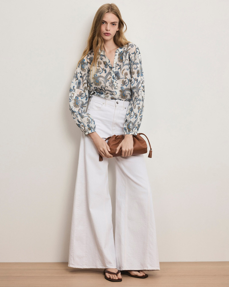 SOLEIL PAISLEY BLOUSE 3