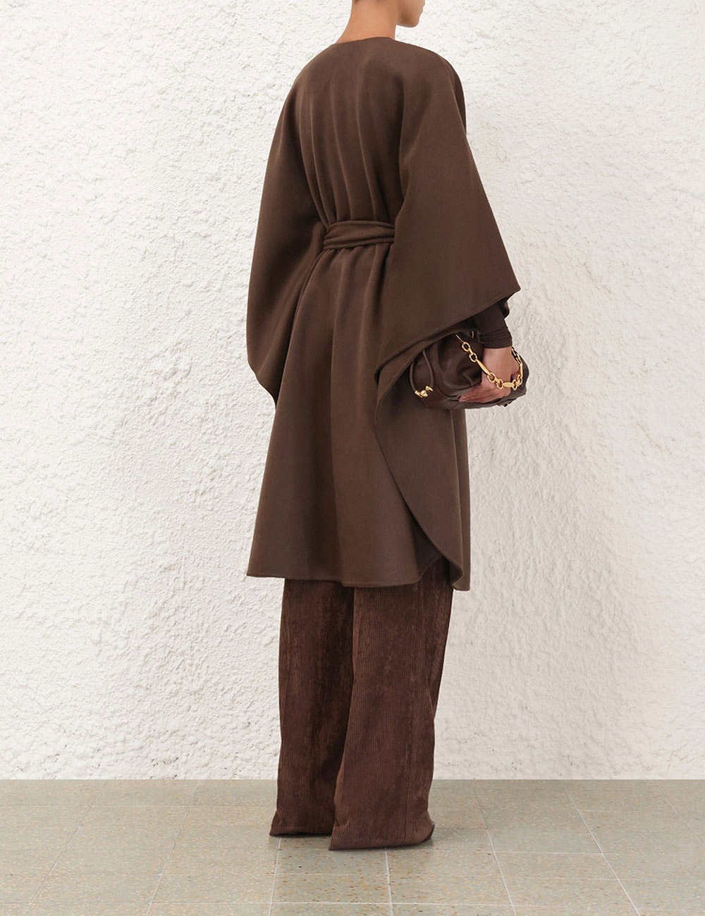 ILLUMINATE BELTED CAPE - 4