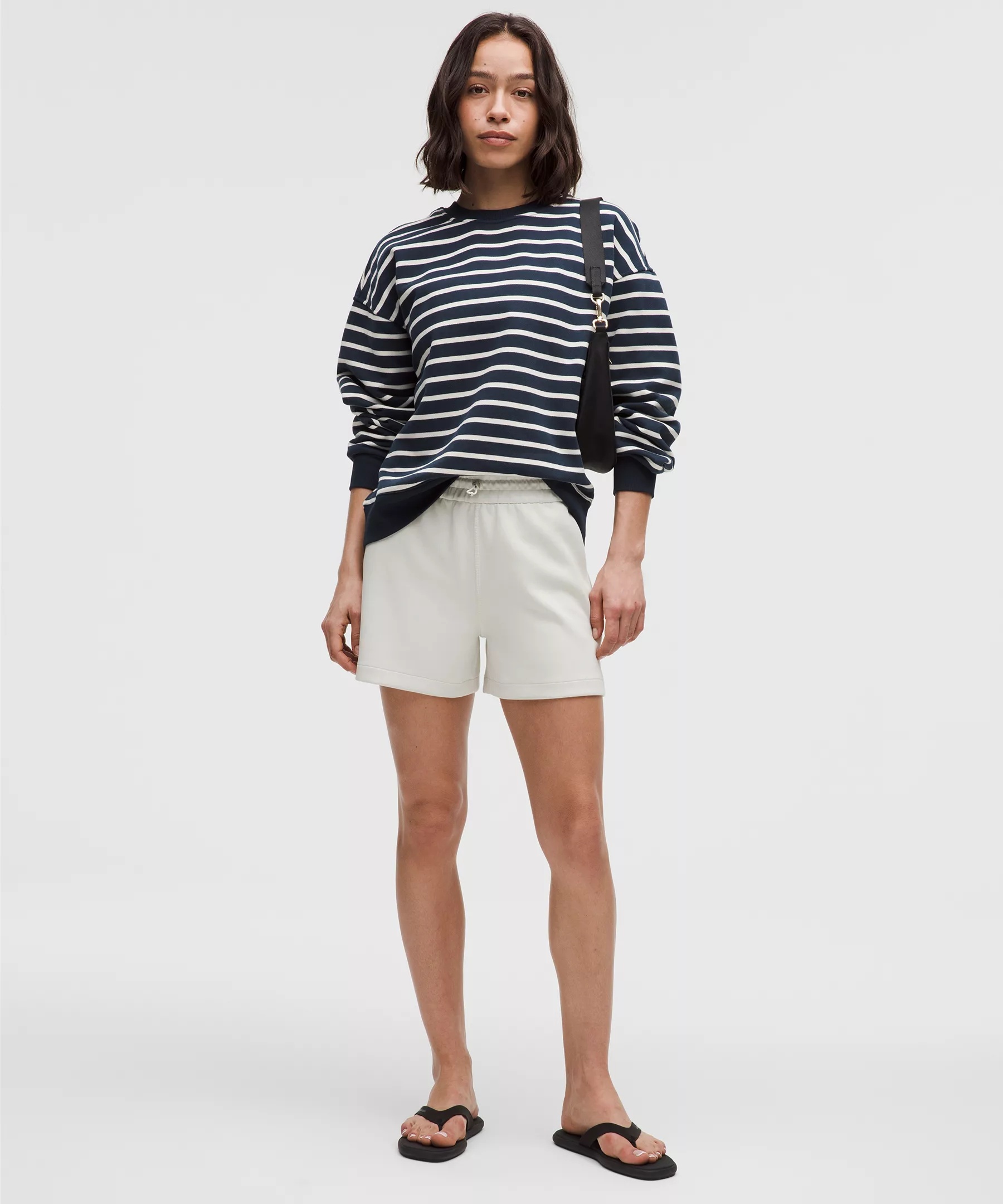 Perfectly Oversized Fleece Crewneck Pullover - 2