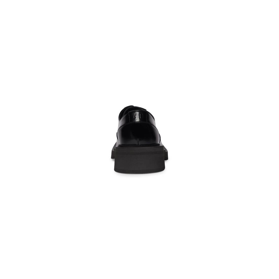 Men's Inspector 40mm Derby in Black - 5