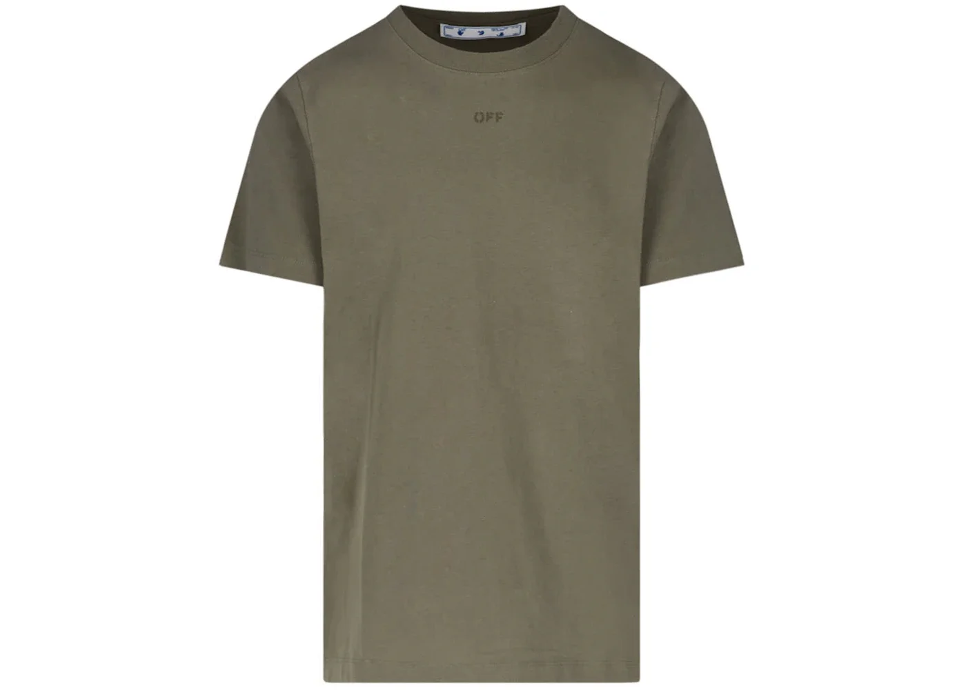 OFF-WHITE Rubber Arrows T-Shirt Green - 1