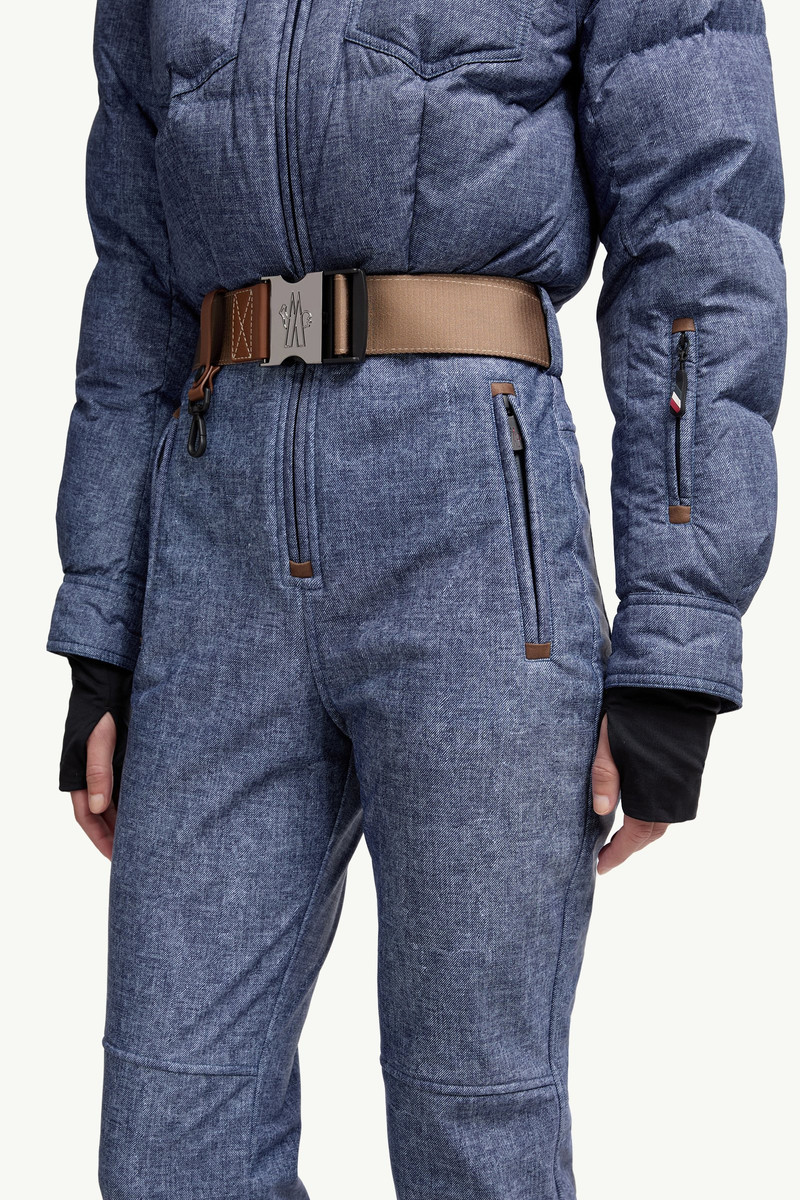Shearling-Trimmed Down Ski Suit 6