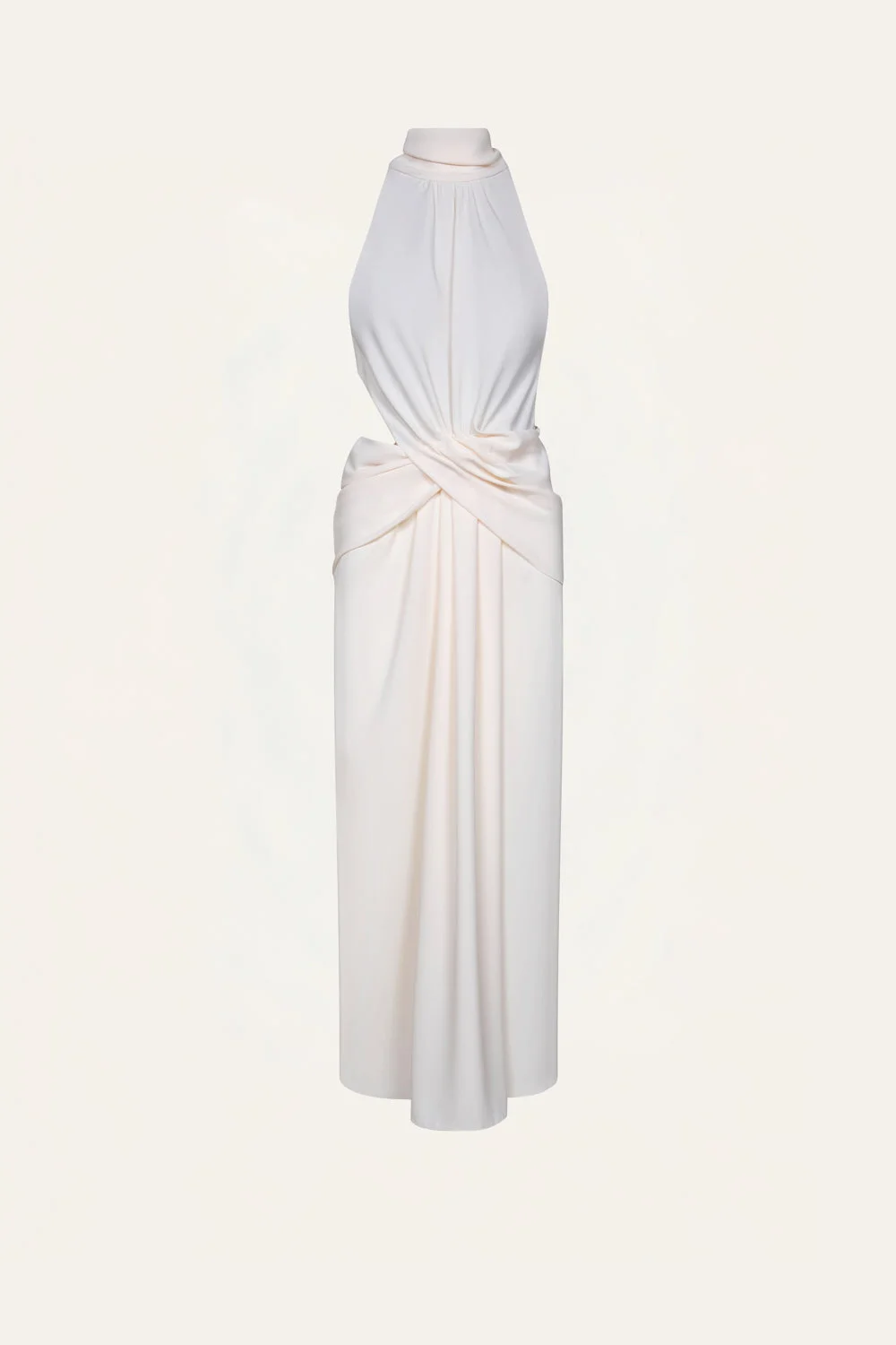 Retro Drape Dress - 1