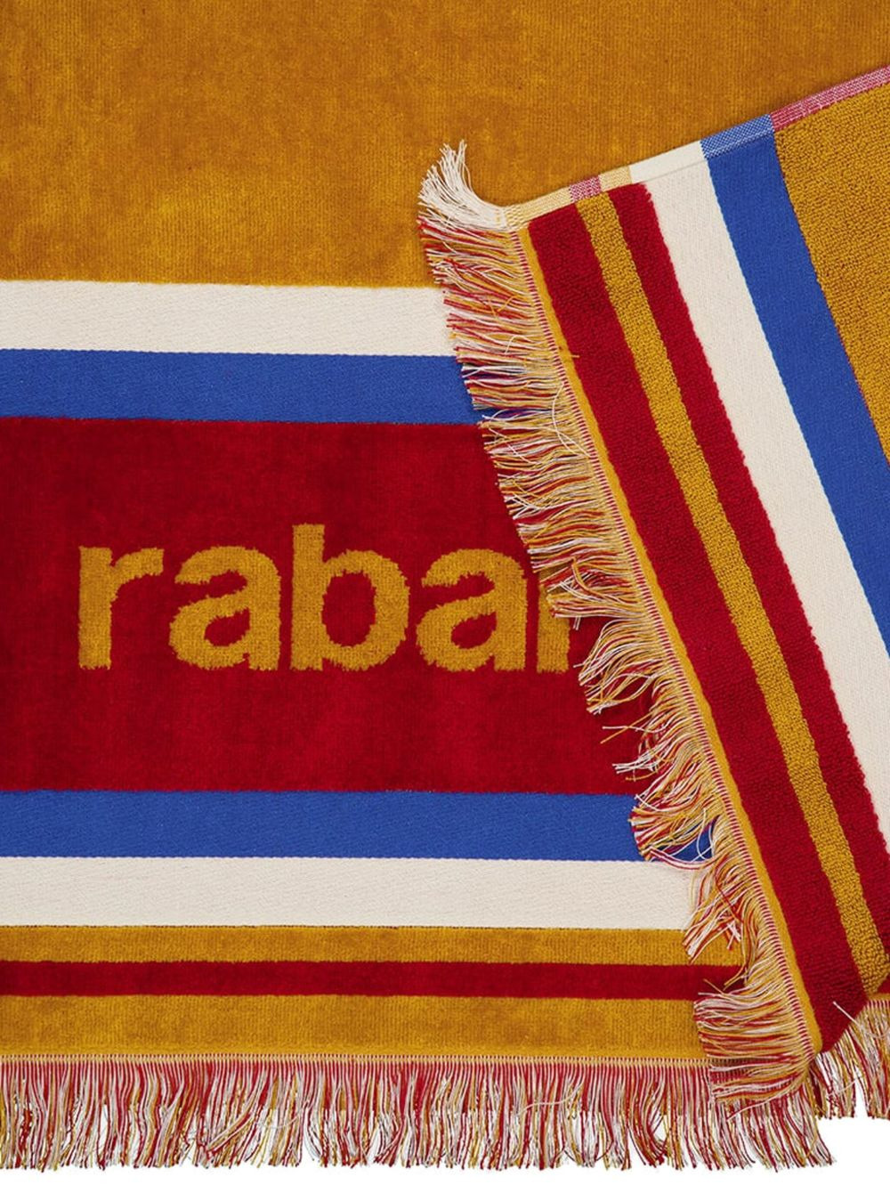 striped cotton scarf - 3