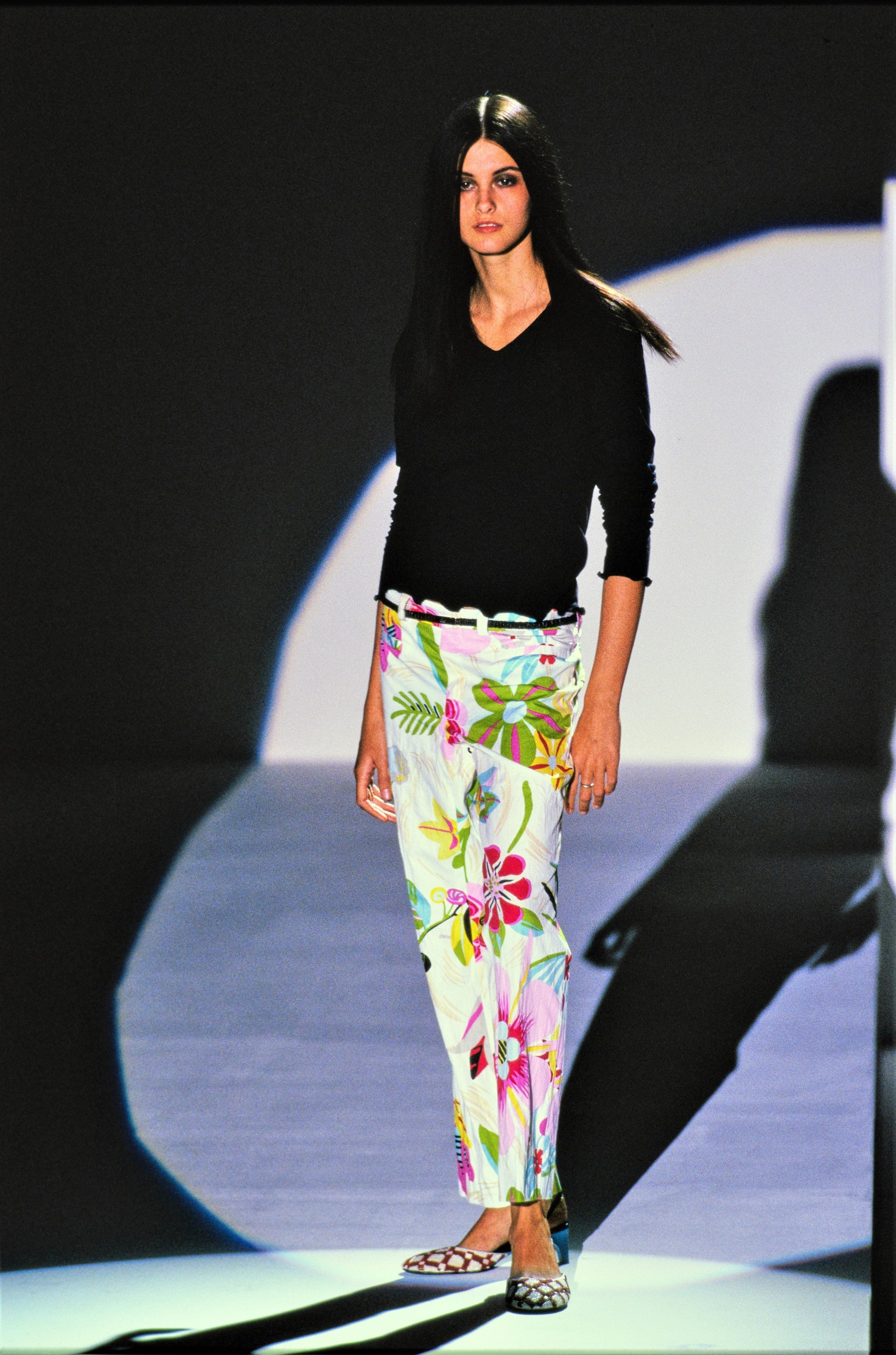 Gucci Spring 1999 Tom Ford White Floral Shirt S - 4