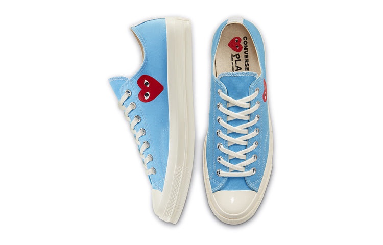 Converse x COMME des GARCONS PLAY Chuck 70 Low 'Bright Blue' 168303C - 5