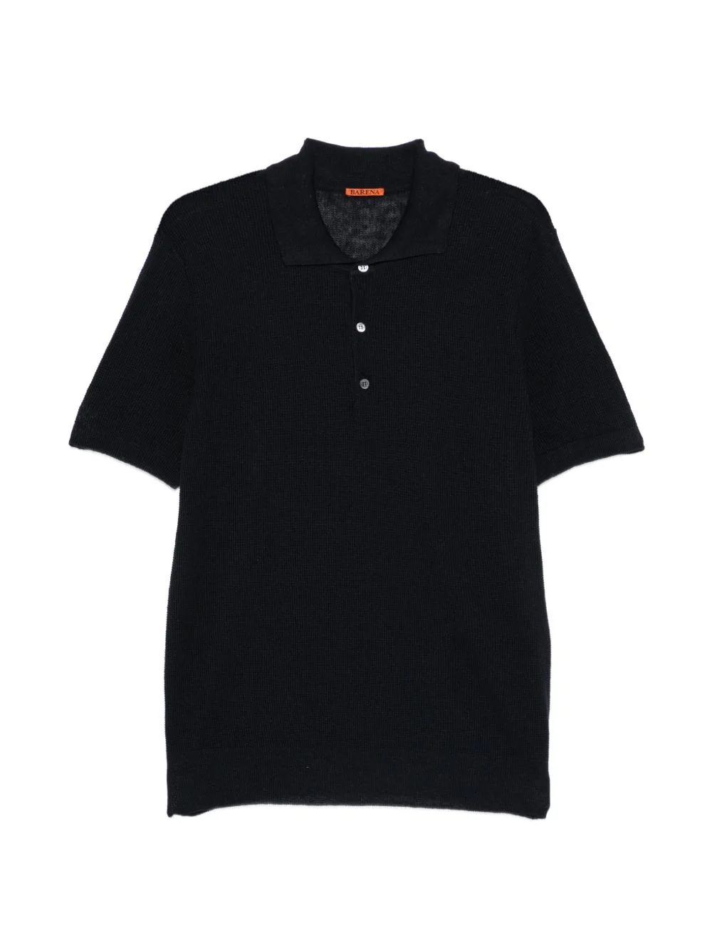 button knitted polo shirt - 1