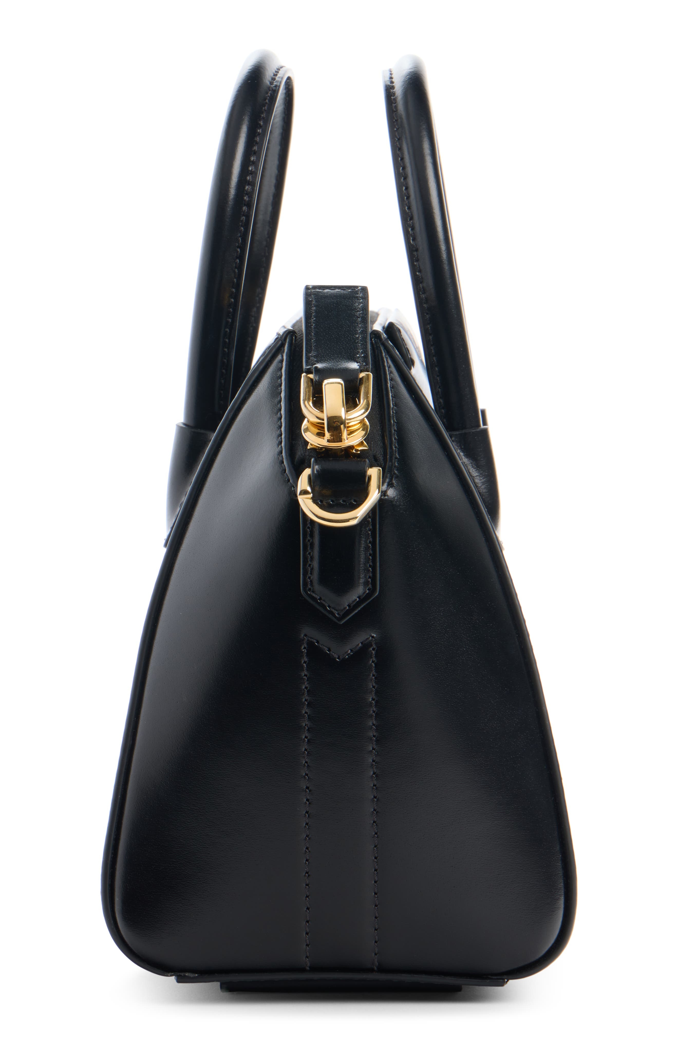 Givenchy Small Antigona Leather Satchel in Black at Nordstrom - 4