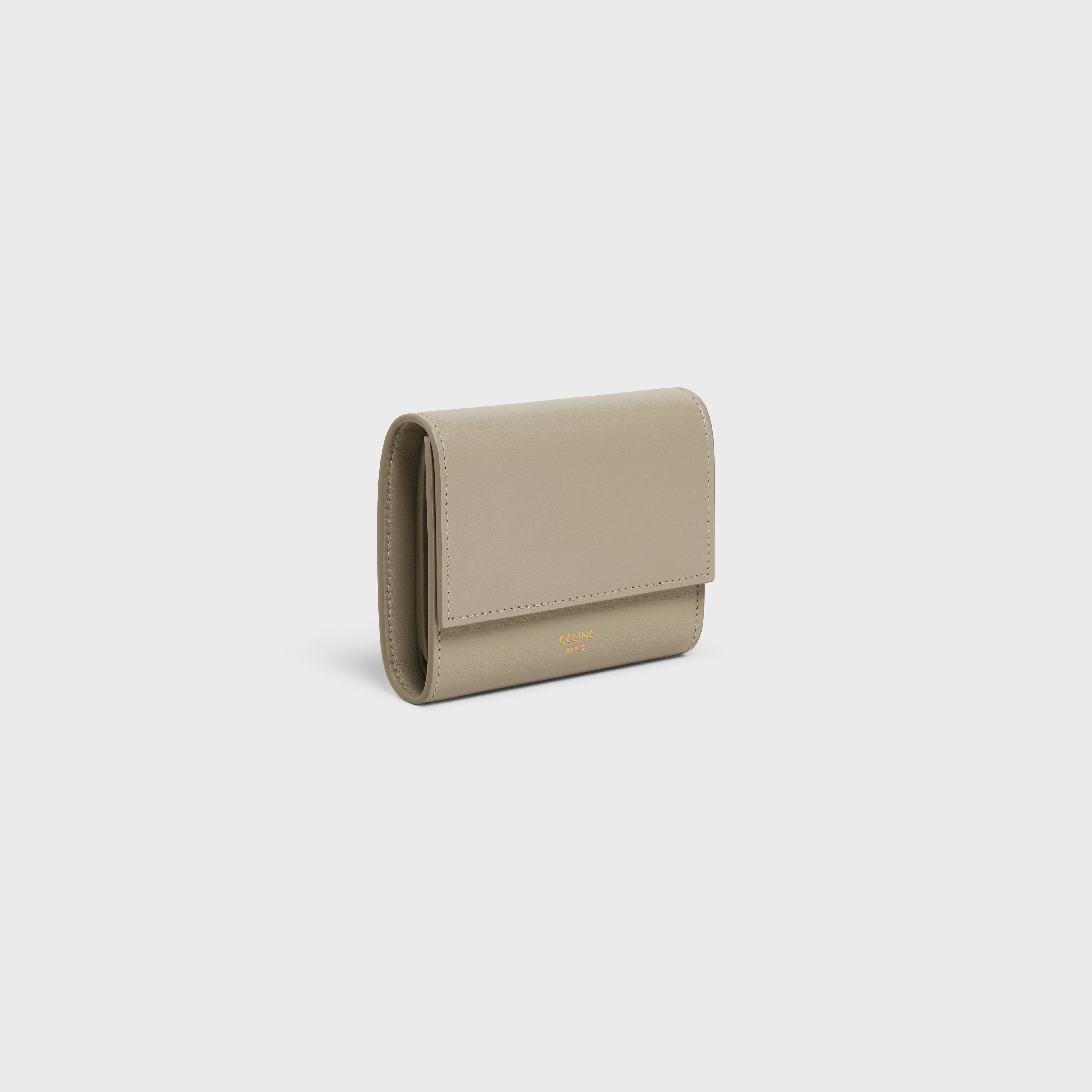 Small trifold wallet in Smooth Calfskin - 2