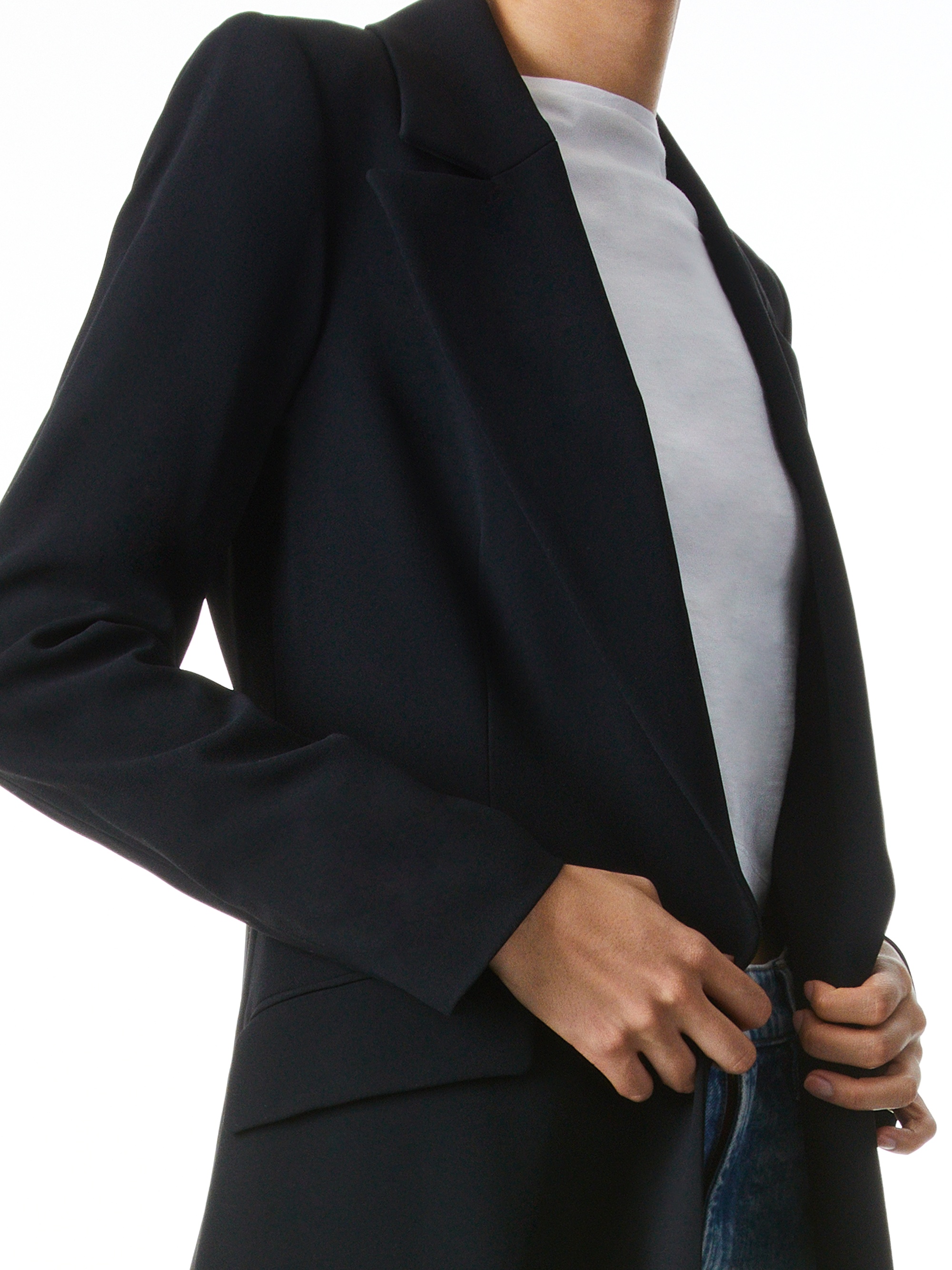 THEO NOTCH COLLAR COAT - 5