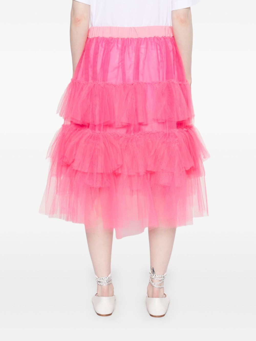 elasticated-waist tutu skirt - 8