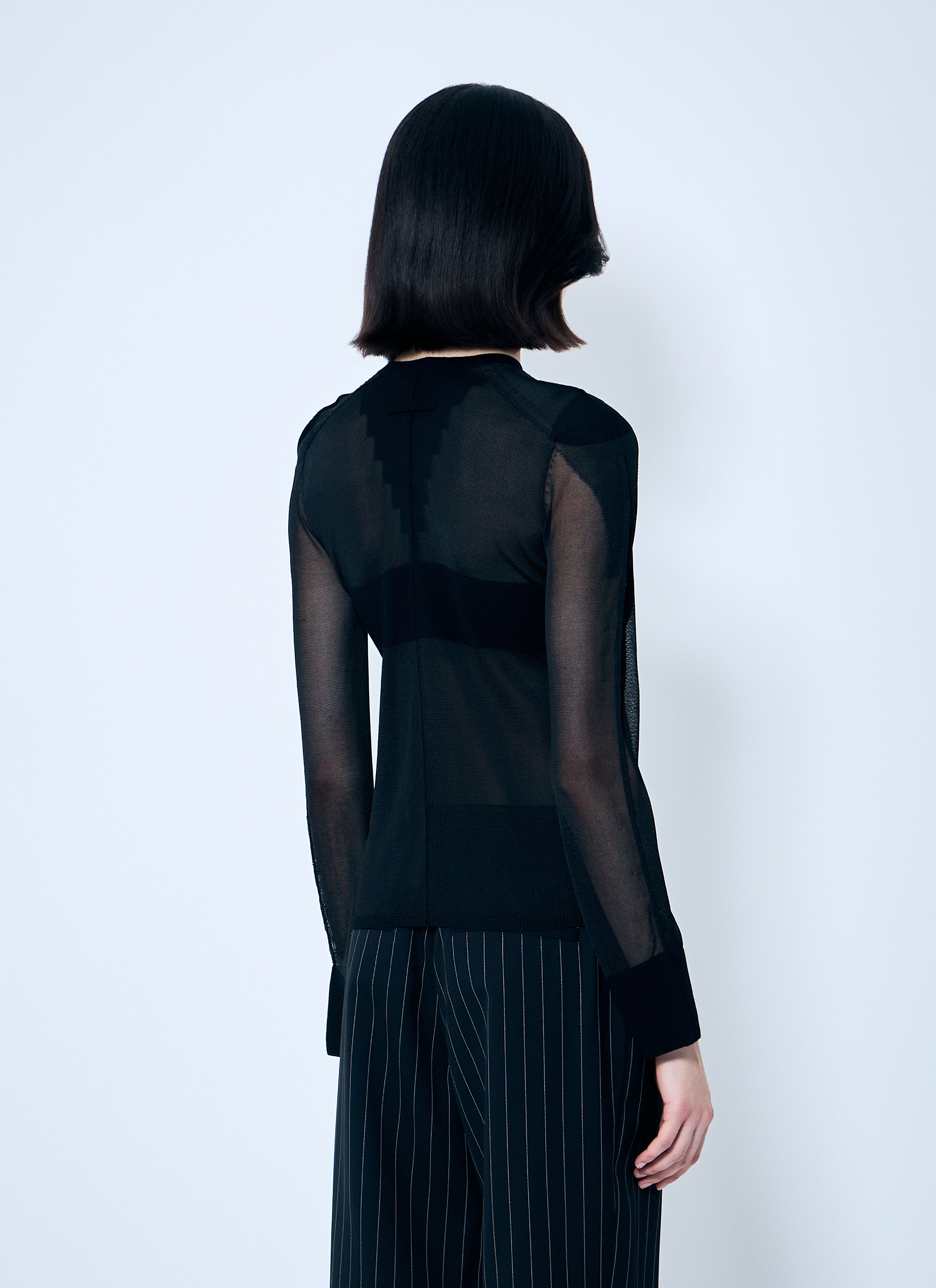 Open-Knit Sweater - 4