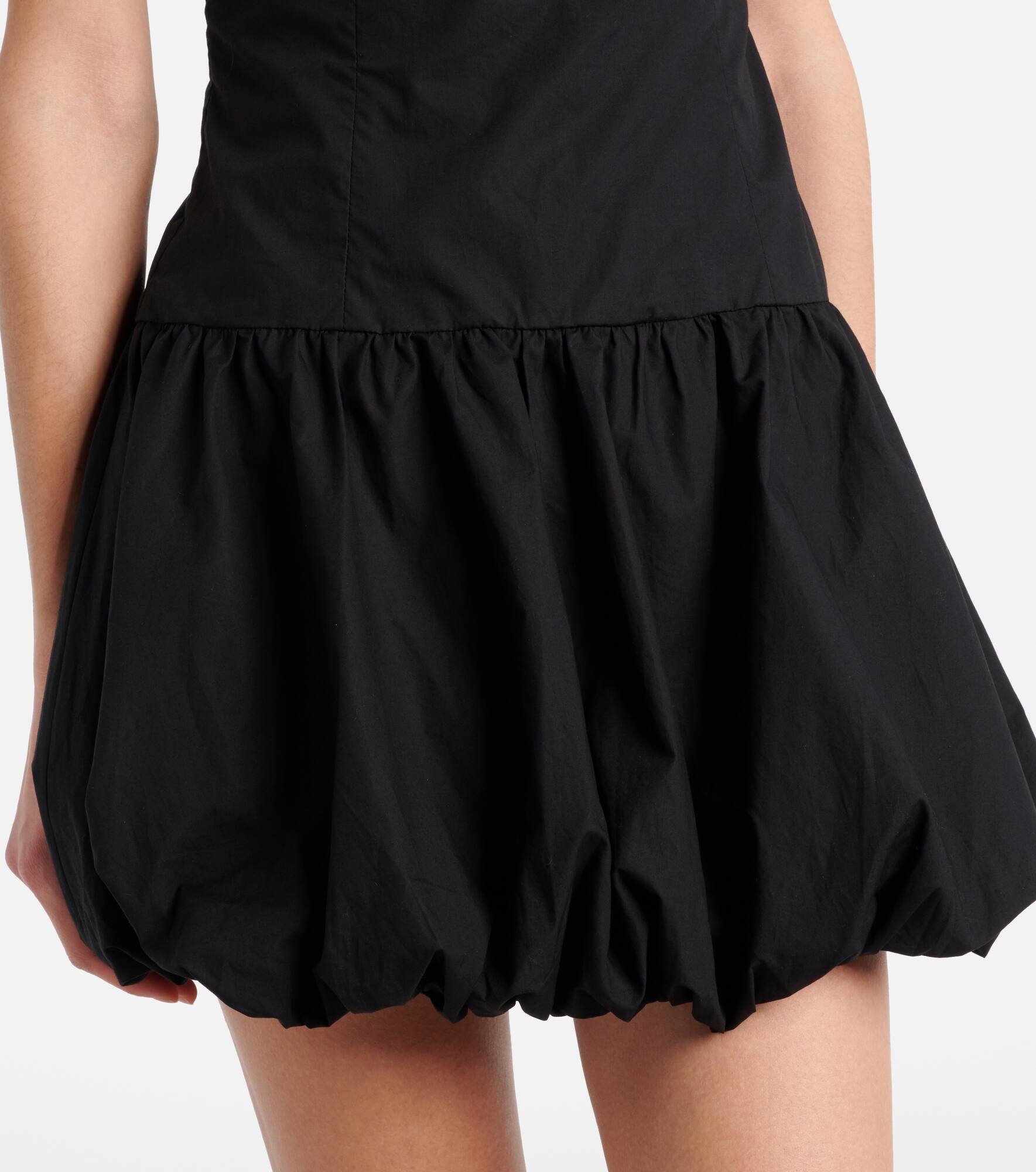 Saskia strapless cotton minidress - 5