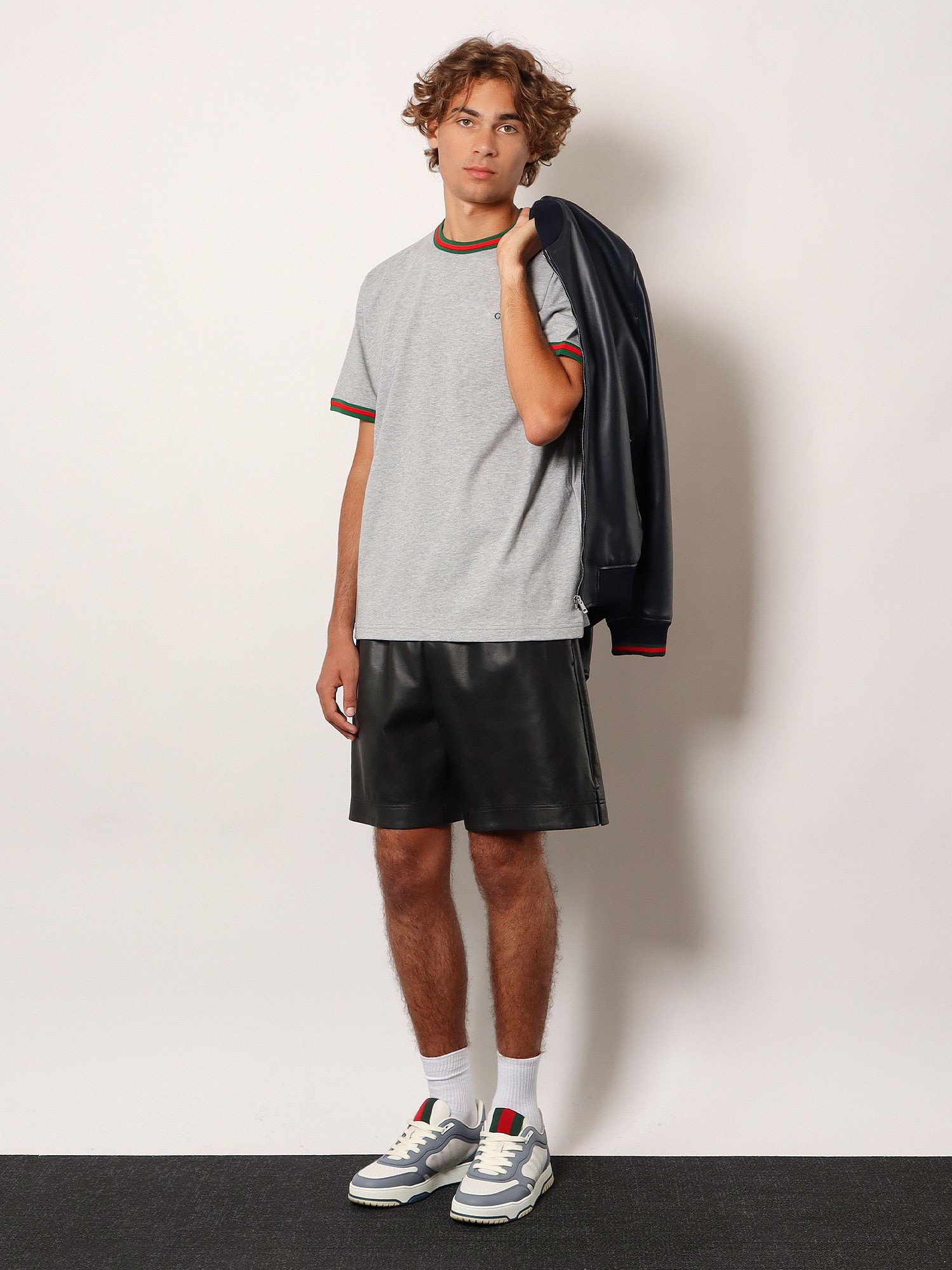 Gucci Cotton T-Shirt With Web Detail - 2