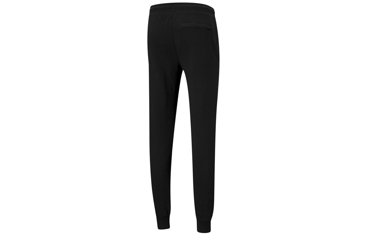 PUMA Kontrast Contrasting Colors Drawstring Casual Sports Long Pants Black 531311-01 - 2