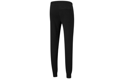 PUMA PUMA Kontrast Contrasting Colors Drawstring Casual Sports Long Pants Black 531311-01 outlook
