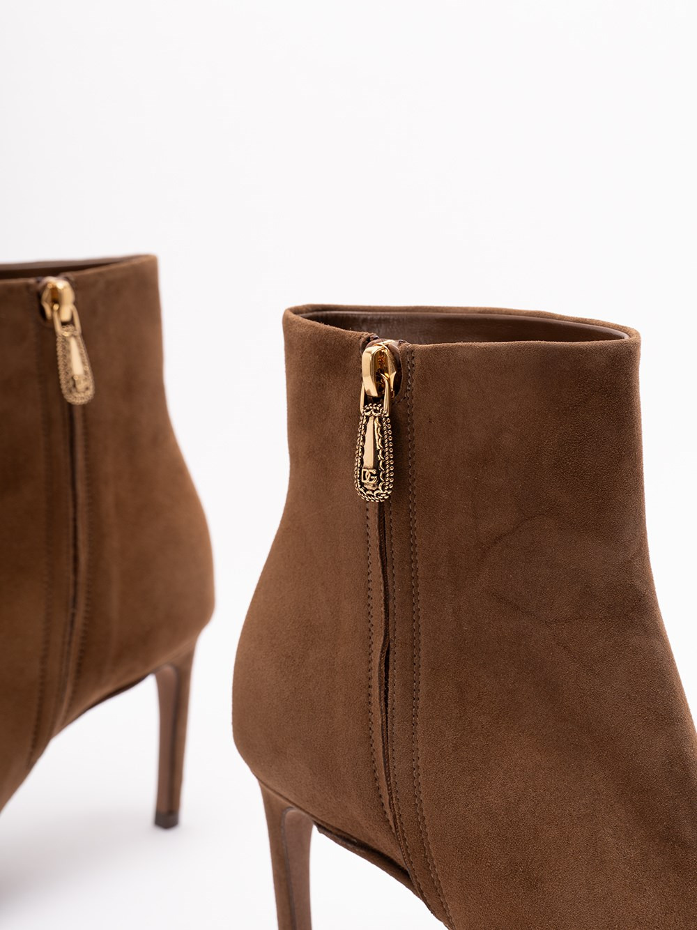 Suede Ankle Boots - 5