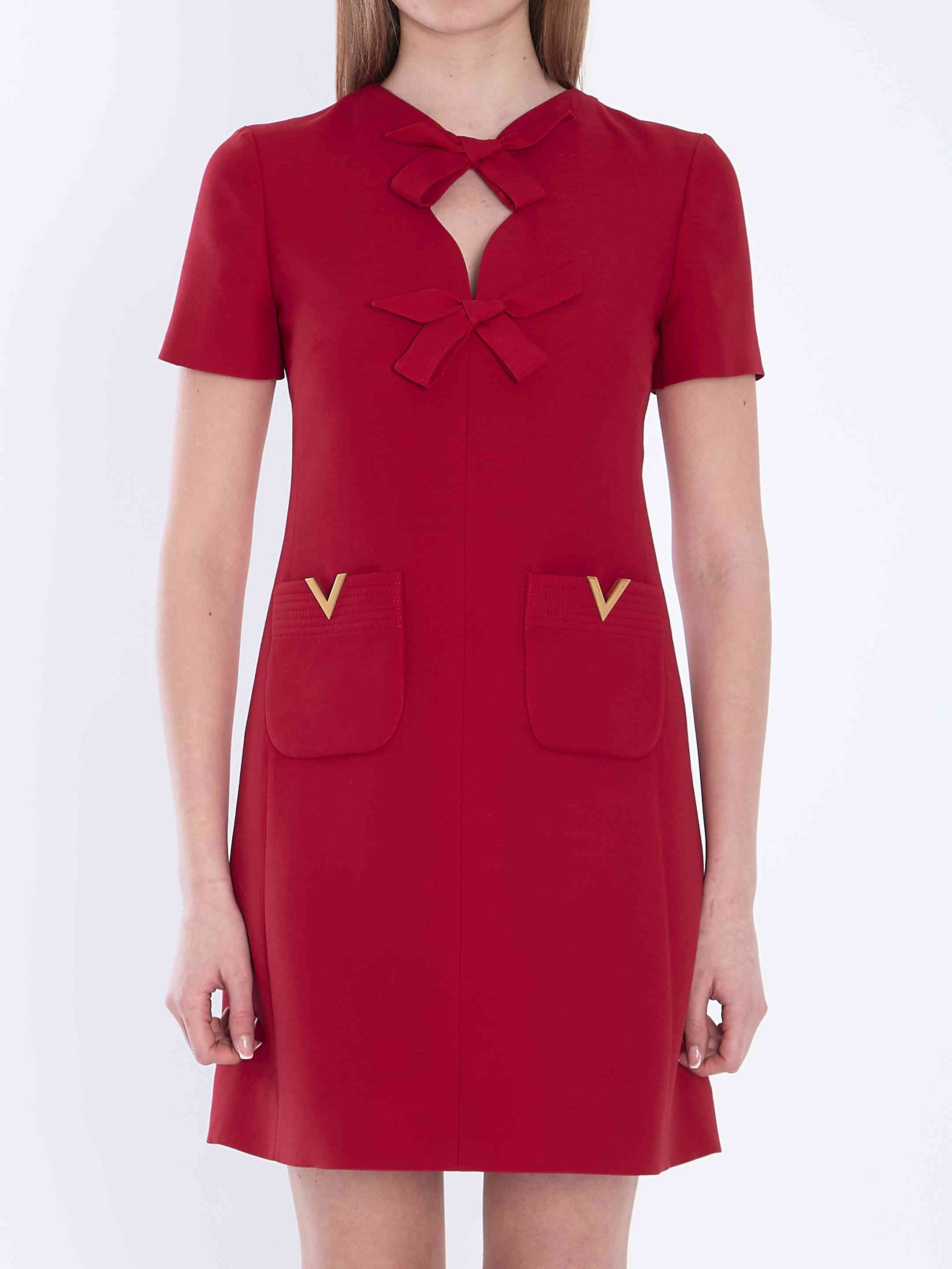 Valentino Garavani Women Crepe Couture Dress - 1