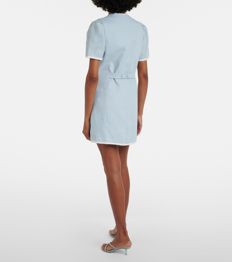 Madeline linen minidress 3