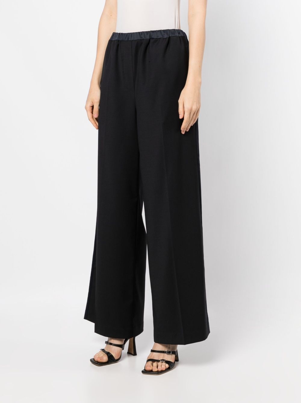high-waisted palazzo pants - 3