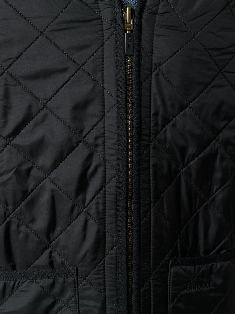 quilted zip-up gilet - 5