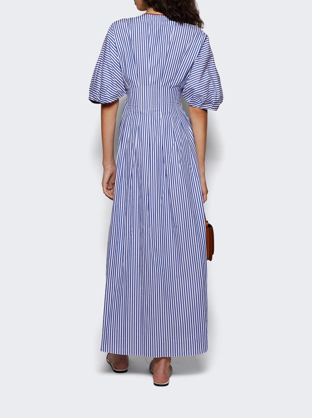 Endless Spring Midi Dress Off White And Blue - 4
