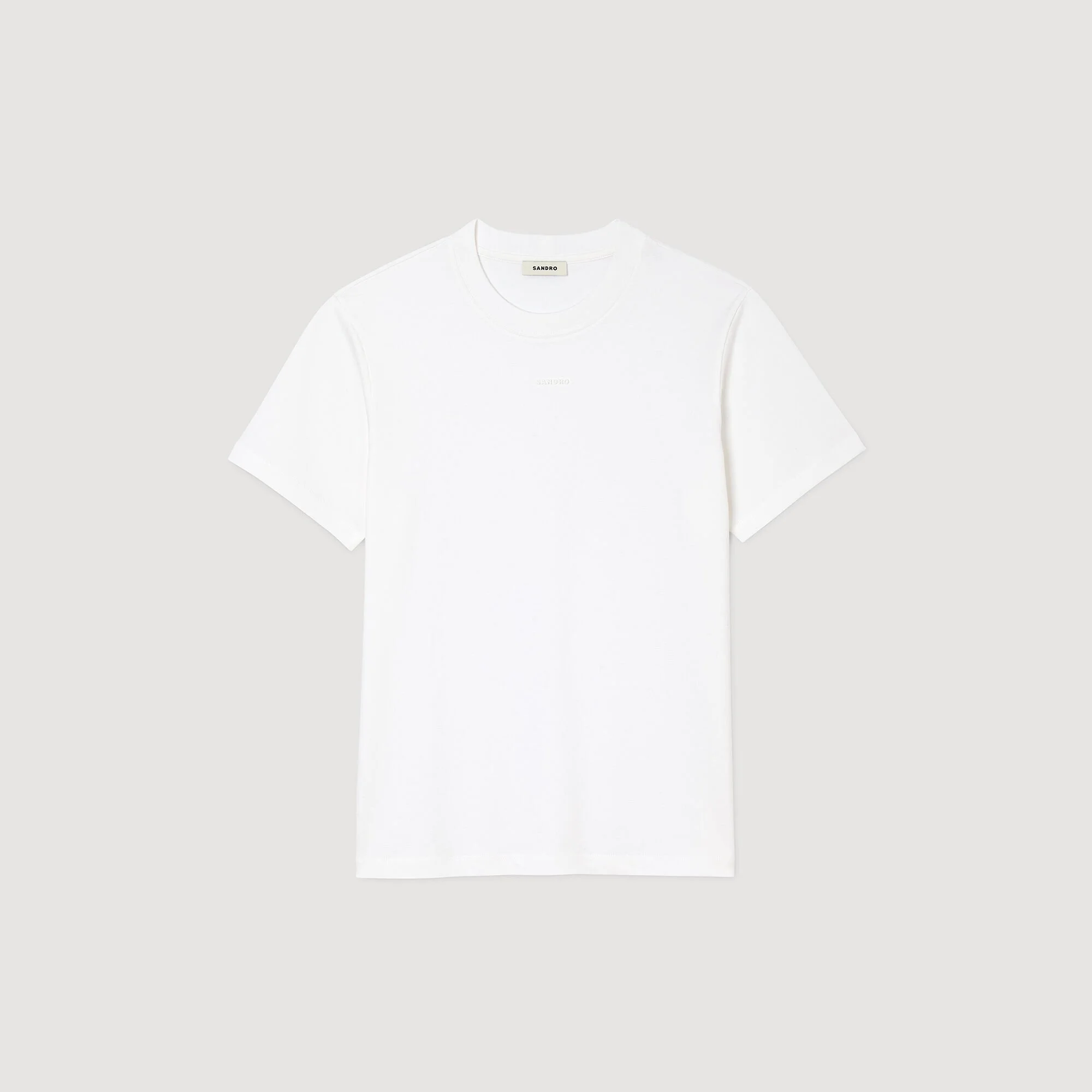 COTTON T-SHIRT WITH LOGO - 1