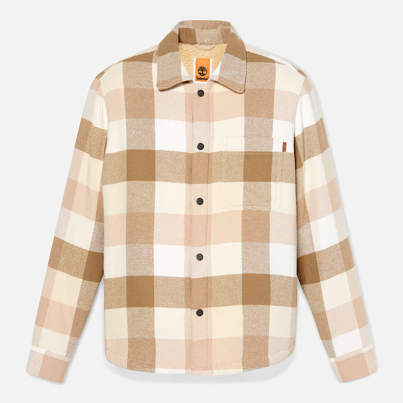 Men's High-Pile Lined Overshirt 1