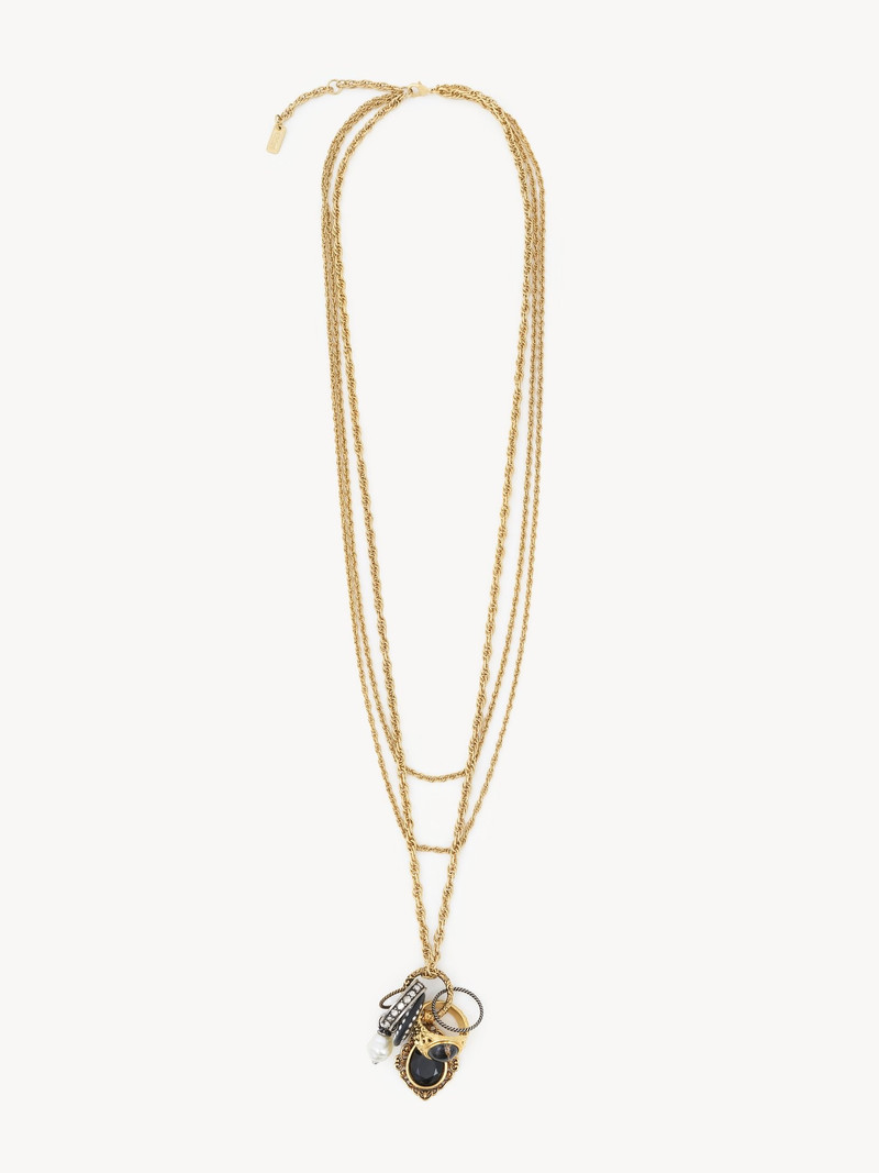 THE CHLOÉ ANTIQUE PEARLS NECKLACE 1