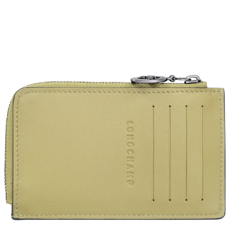 Longchamp Le Pliage Xtra Card holder Pistachio - Leather outlook
