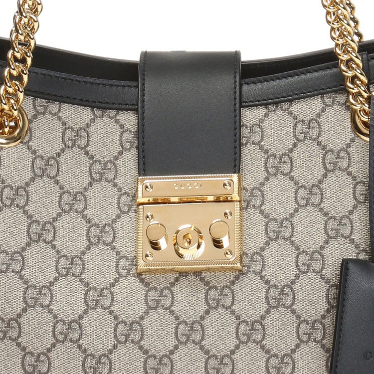 (WMNS) Gucci GG Padlock Series Single-Shoulder Bag Middle-Size Creamy/Brown 479197-KHNKG-9769 - 5