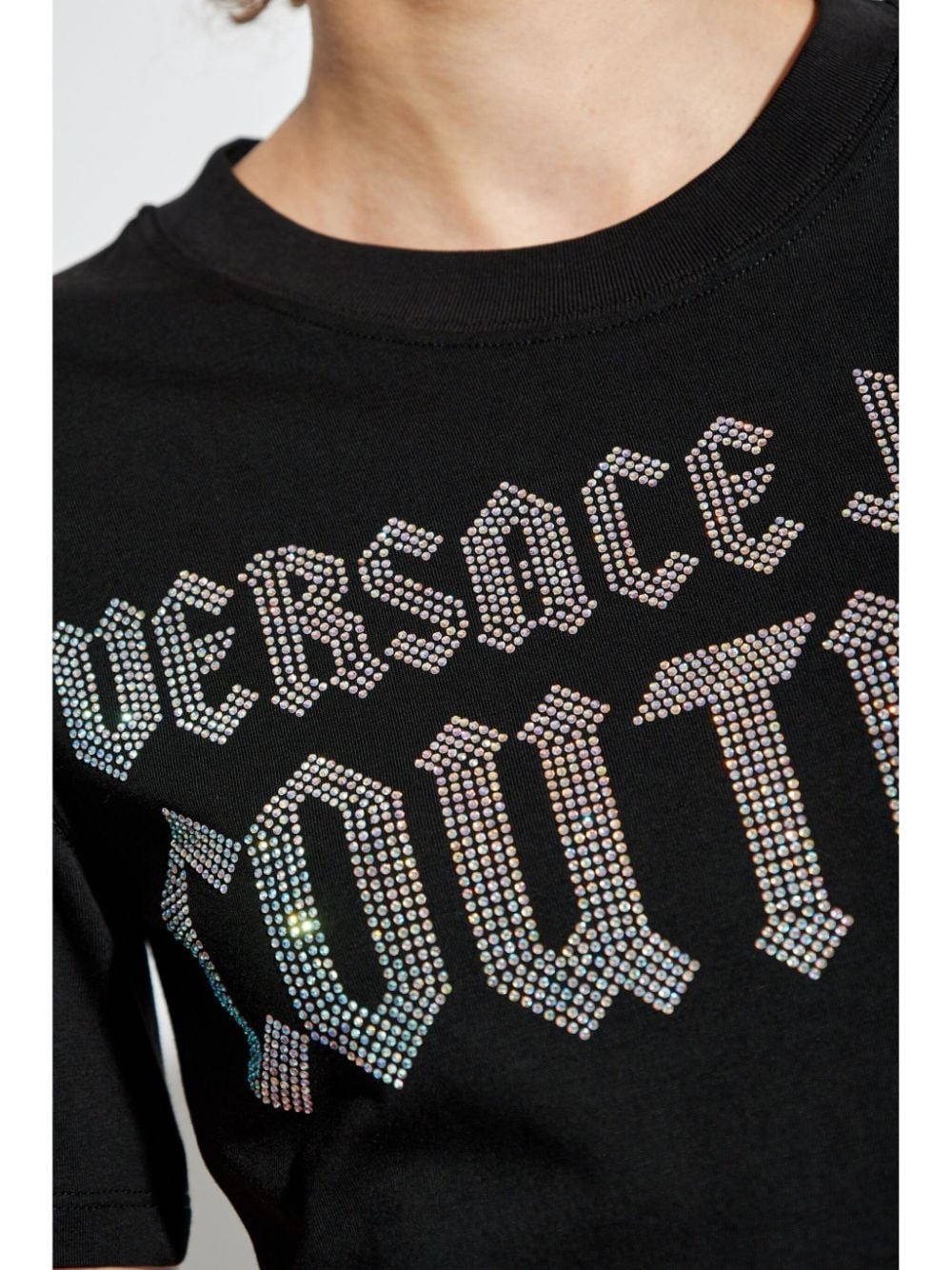 logo-embellished mini dress - 5