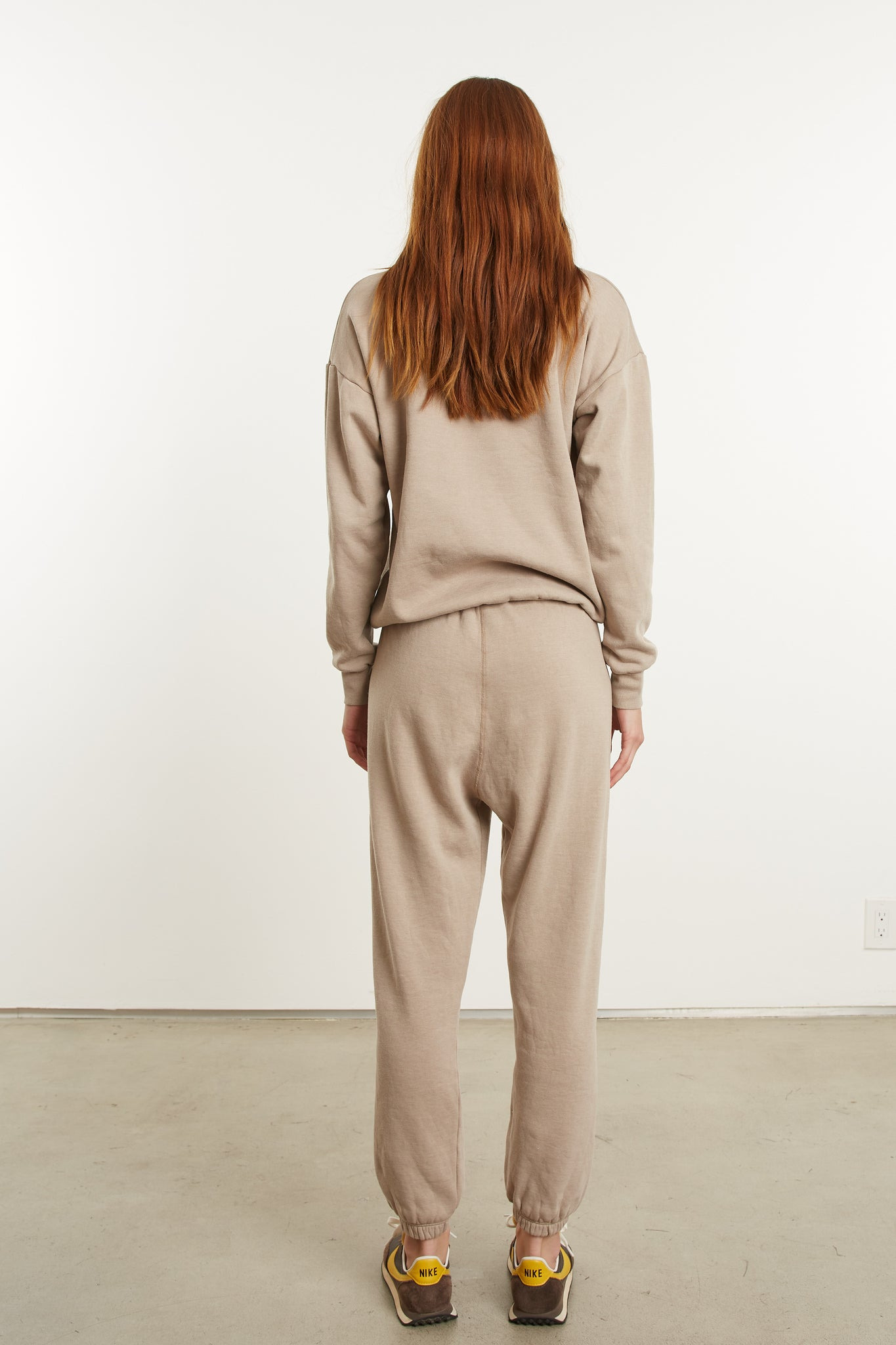 KHAKI LOGO SWEATSHIRT - 4