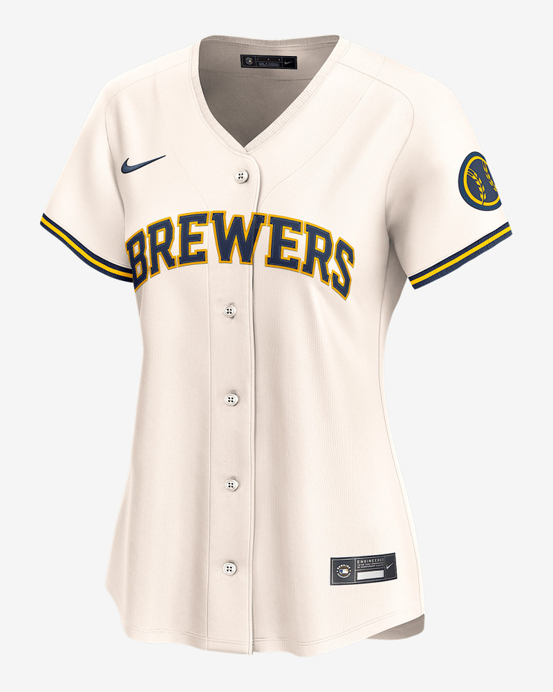 Milwaukee Brewers Women’s Nike Dri-FIT ADV MLB Limited Jersey 1