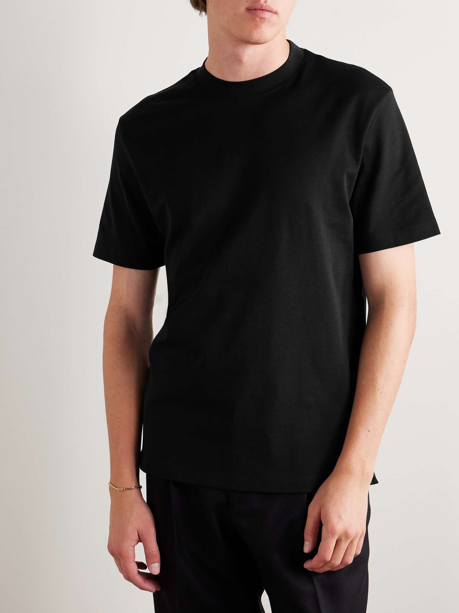 Loro Piana Cotton-Jersey T-Shirt | REVERSIBLE