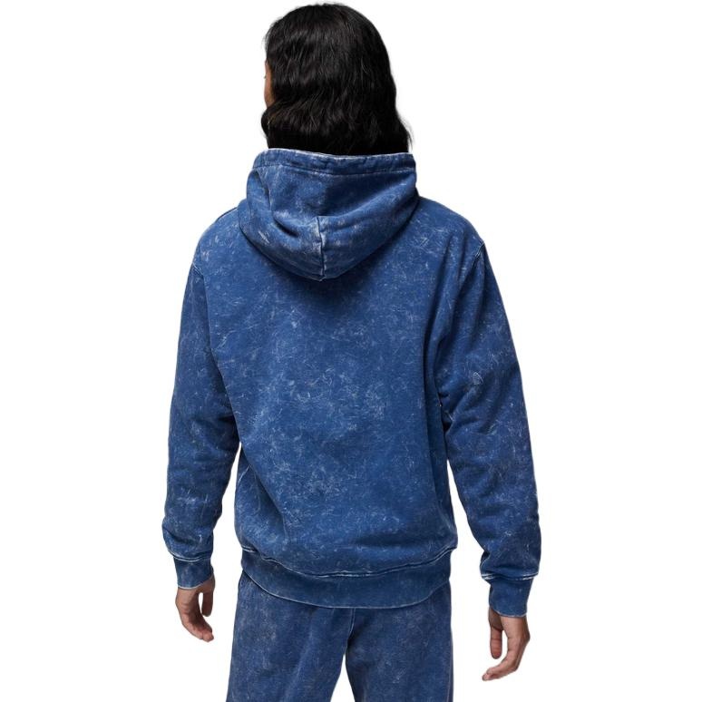 Air Jordan Tie Dye Drawstring Hoodie 'Blue' DR3088-493 - 4