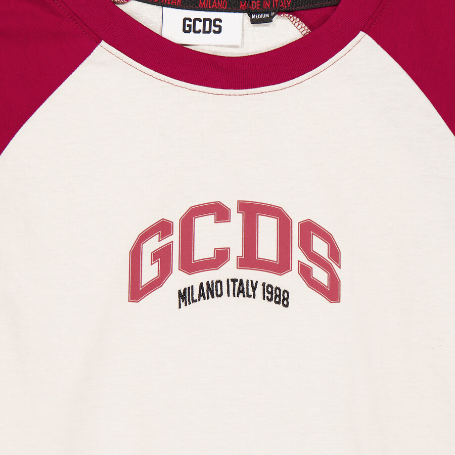GCDS Logo Printed Crewneck T-Shirt - 2