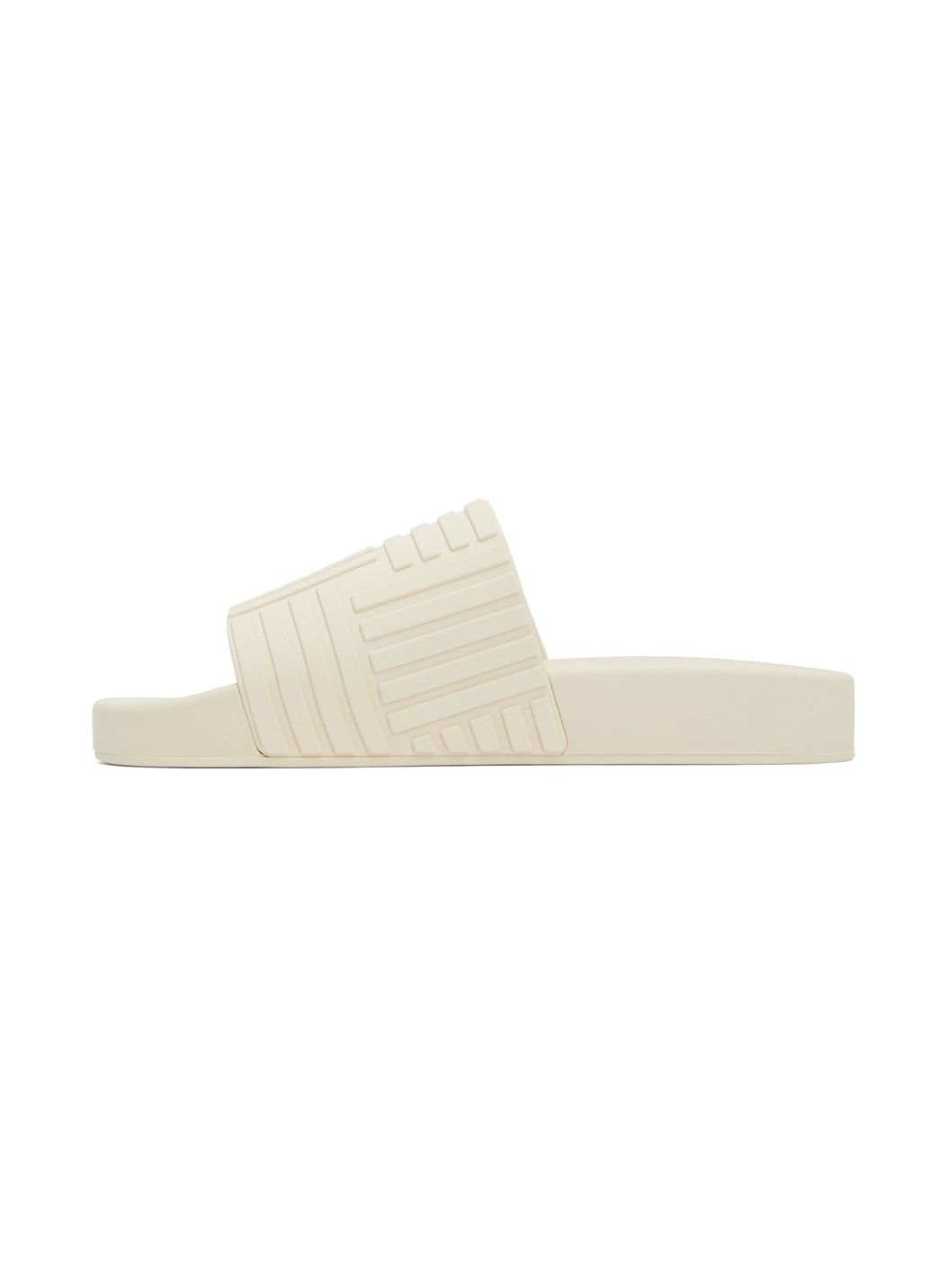 Off-White Rubber Slides - 3