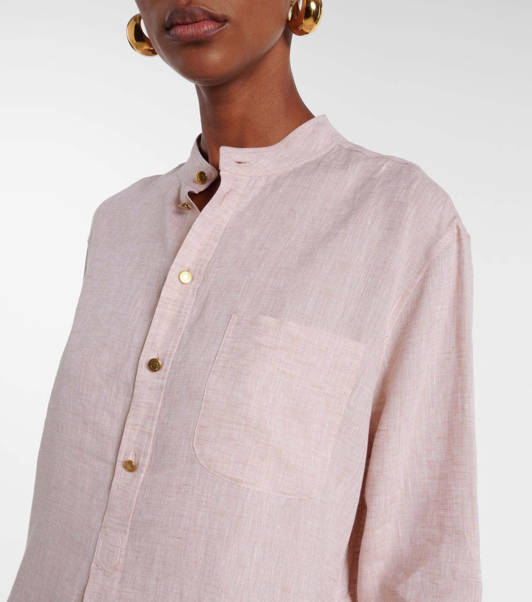 Catlin linen tunic - 4