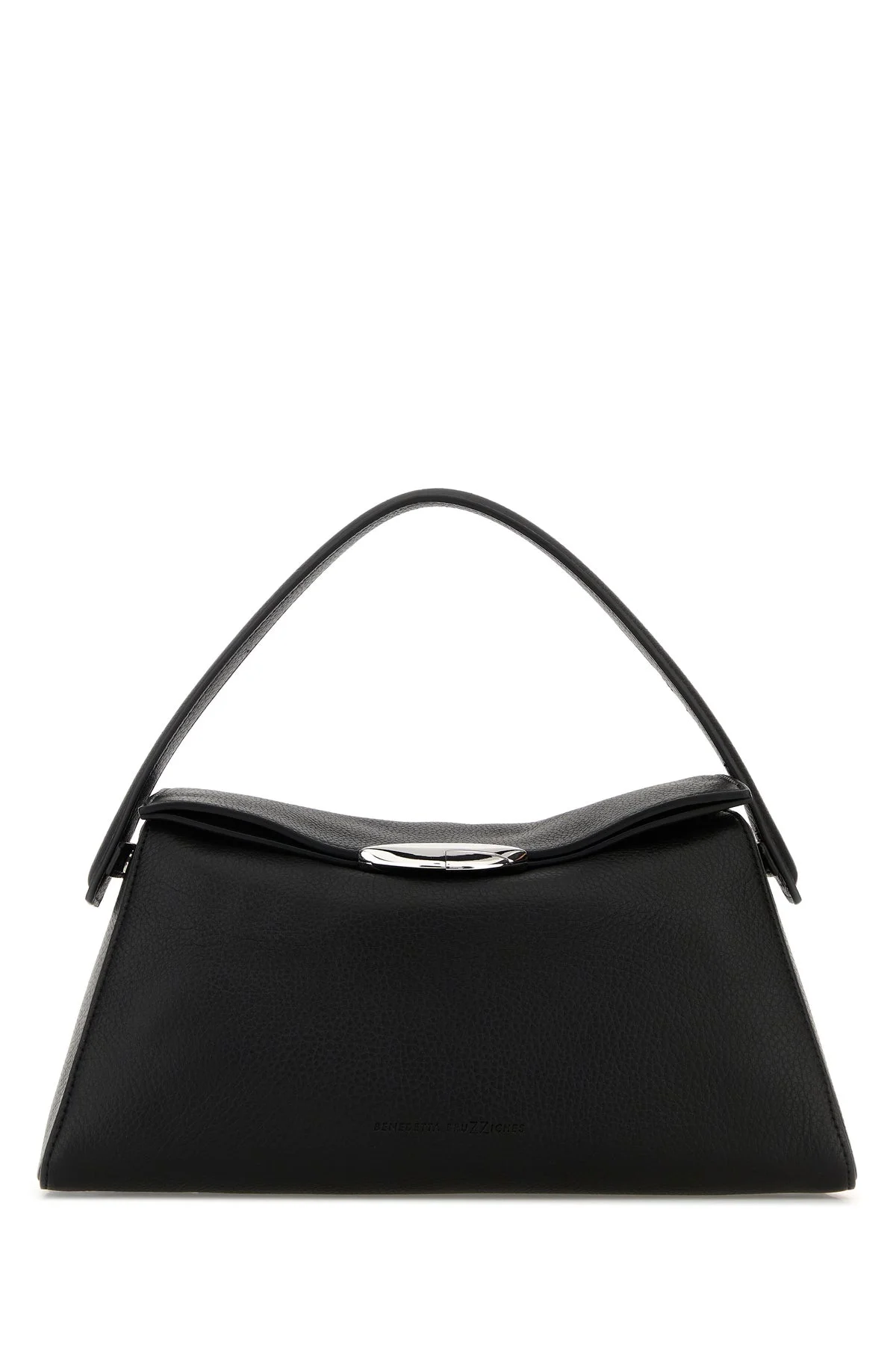 Black leather large Elif handbag - 1