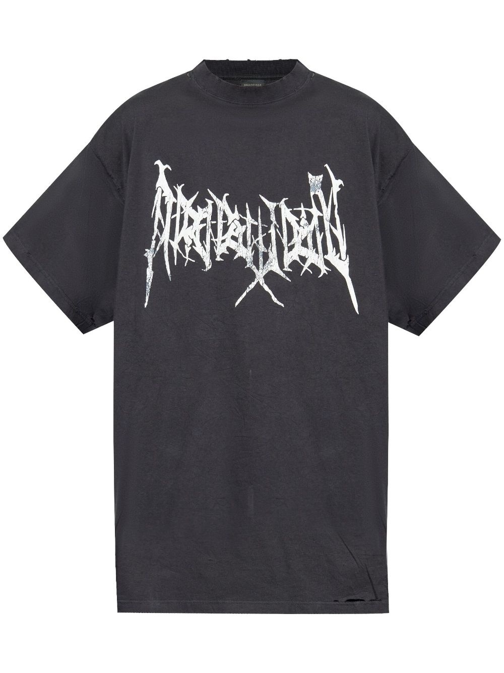 BALENCIAGA Metal Outline T-shirt | REVERSIBLE