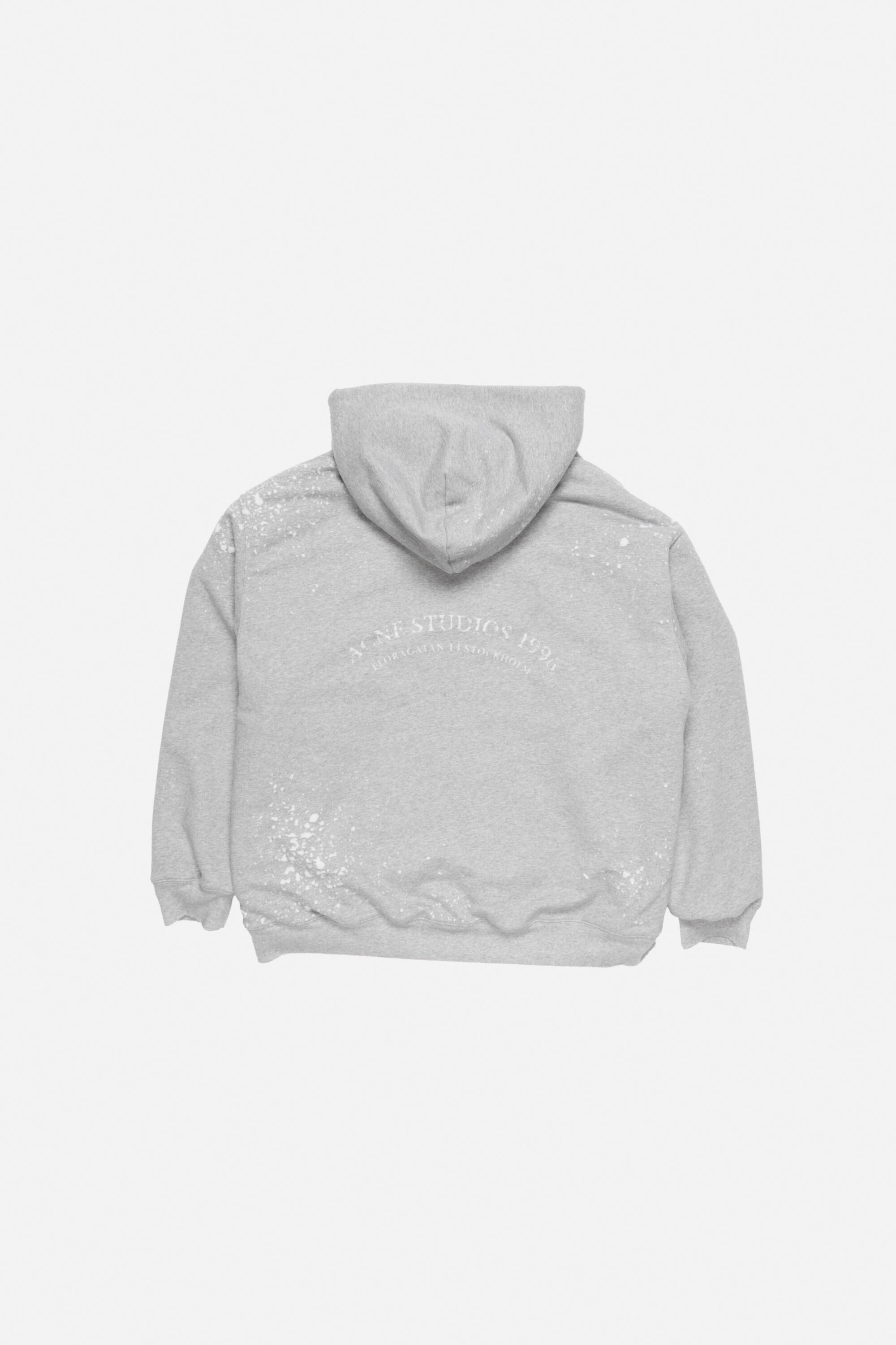 Hooded zipper sweater - Grey Melange - 7