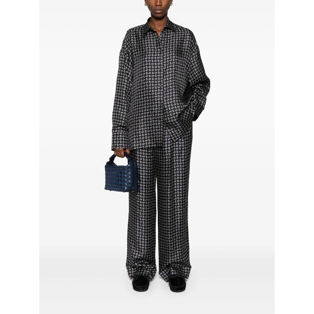 Prada Blue Trousers - Tailored Trousers Women - 4